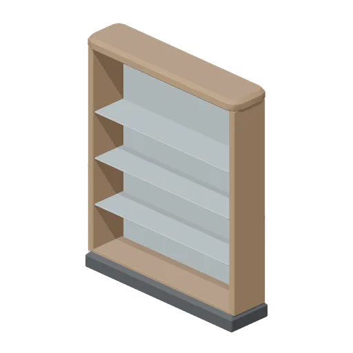 Back bar shelving unit (Restaurant Kitchen and Dining Room)