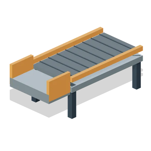 Discharge chute conveyor (Factory Conveyor Network)