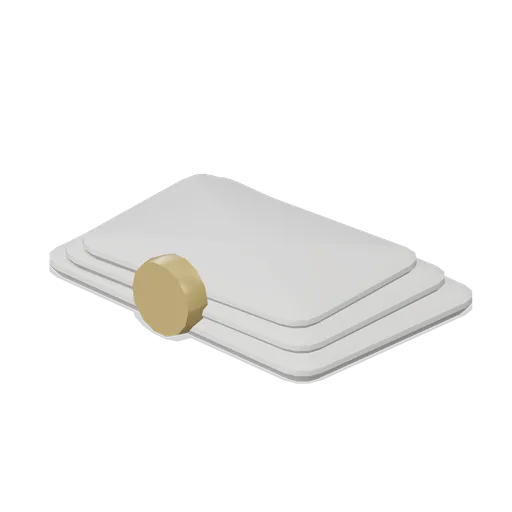 Folded napkin (Restaurant Kitchen and Dining Room)