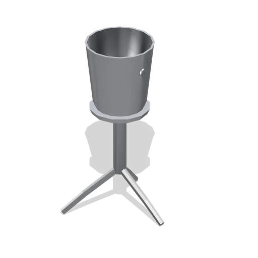 Wine cooler on stand (Restaurant Kitchen and Dining Room)
