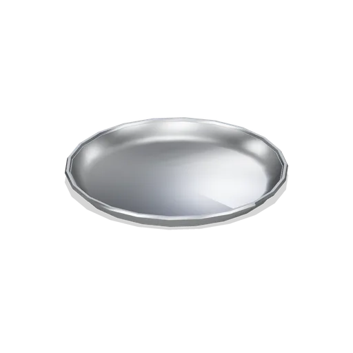 Round serving tray (Restaurant Kitchen and Dining Room)