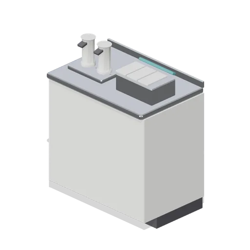 Condiment island (Fast Food Counter and Drive-Thru)