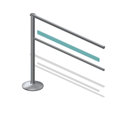 Queue rail module (Fast Food Counter and Drive-Thru)