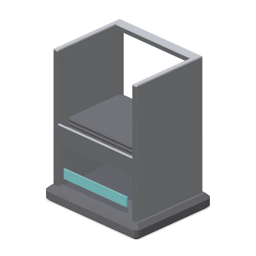 Tray stack dispenser (Fast Food Counter and Drive-Thru)
