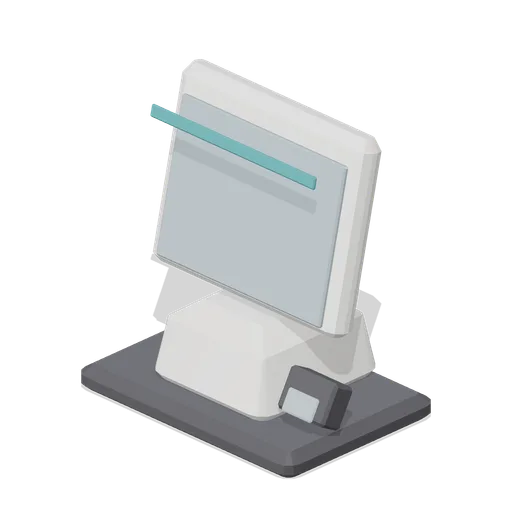 Self-order kiosk, countertop (Fast Food Counter and Drive-Thru)