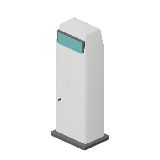 Self-order kiosk, floor standing (Fast Food Counter and Drive-Thru)