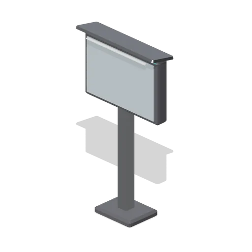 Drive-thru pre-order board (Fast Food Counter and Drive-Thru)