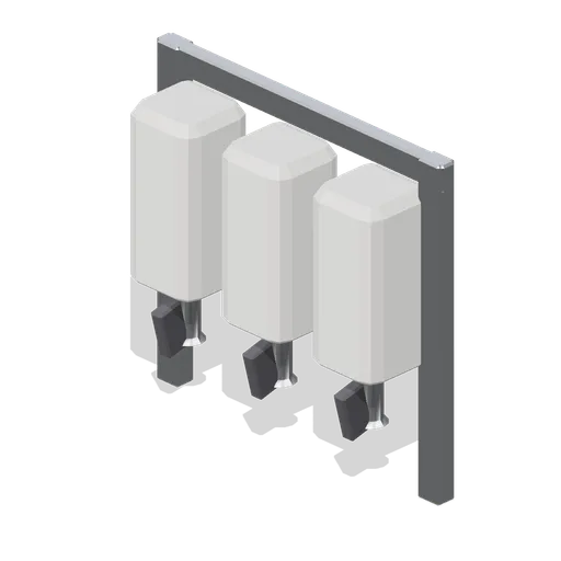 Sauce dispenser rail (Fast Food Counter and Drive-Thru)
