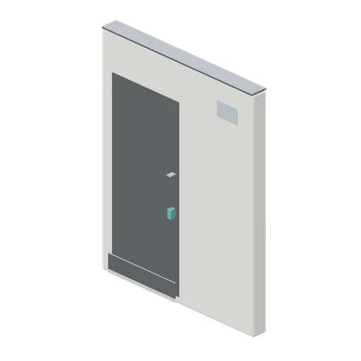 Walk-in freezer wall module (Fast Food Counter and Drive-Thru)