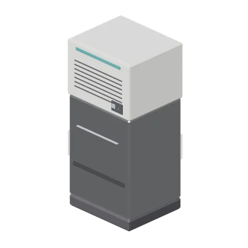 Ice machine with storage bin (Fast Food Counter and Drive-Thru)