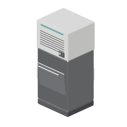 Ice machine with storage bin (Fast Food Counter and Drive-Thru)