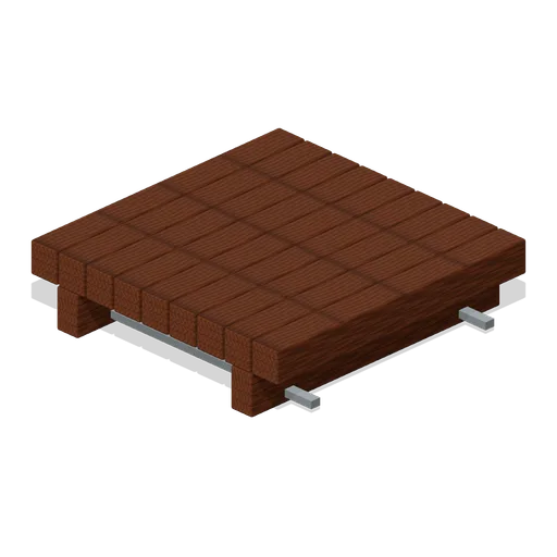 Trench Bridge Foundation Reinforced (Modular Survival Base Builder)