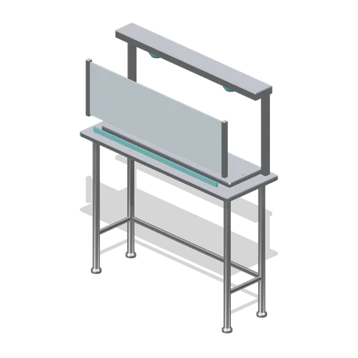 Pass-through heated shelf (Fast Food Counter and Drive-Thru)