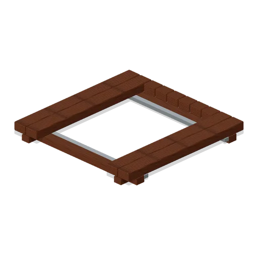 Floor Stairwell Frame Reinforced (Modular Survival Base Builder)