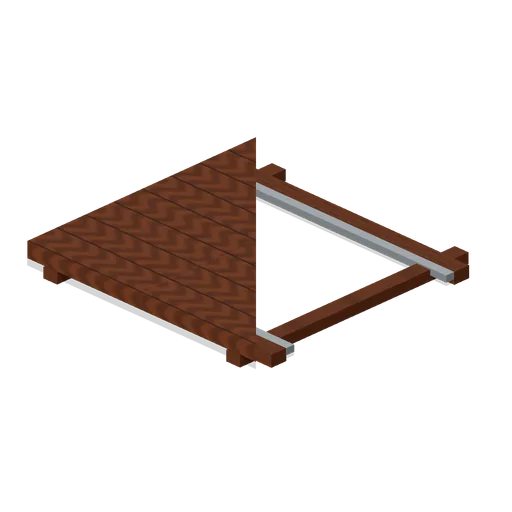 Floor Triangle Reinforced (Modular Survival Base Builder)