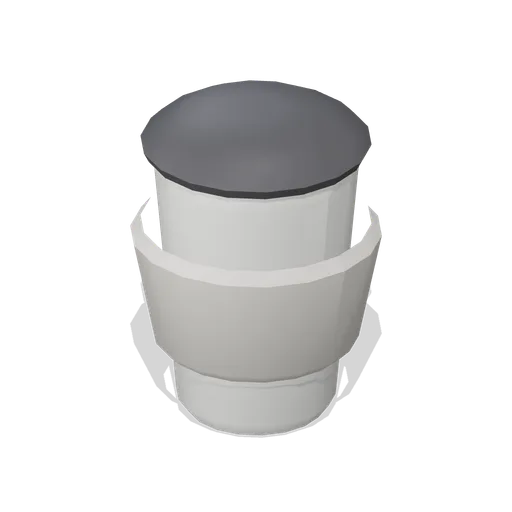 Hot cup with sleeve and lid (Fast Food Counter and Drive-Thru)