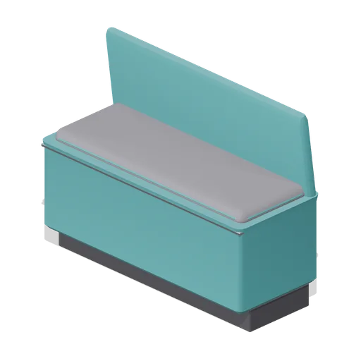 Moulded bench run (Fast Food Counter and Drive-Thru)