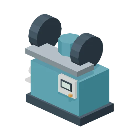 Twin-wheel bench grinder (Factory Conveyor Network)