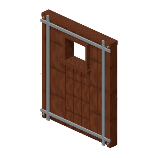 Wall Service Opening Reinforced (Modular Survival Base Builder)