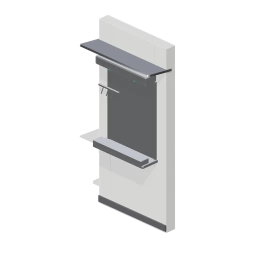 Drive-thru collection window module (Fast Food Counter and Drive-Thru)