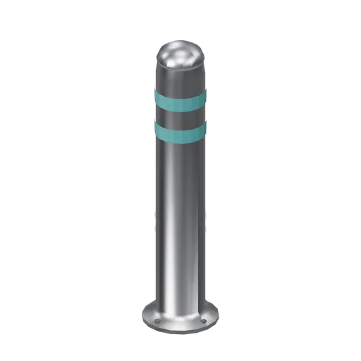 Drive-thru lane bollard (Fast Food Counter and Drive-Thru)