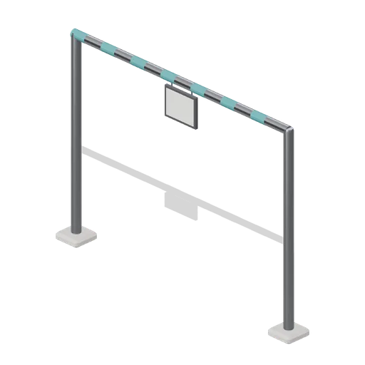 Height restriction bar (Fast Food Counter and Drive-Thru)