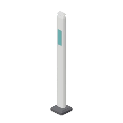 Lane marker post (Fast Food Counter and Drive-Thru)