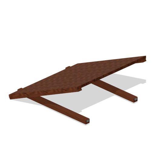 Roof Shed Slope Reinforced (Modular Survival Base Builder)