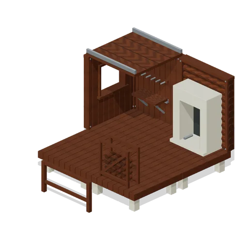 Assembled Survivor Site (Modular Survival Base Builder)