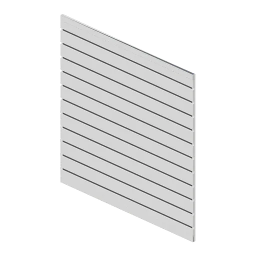 Slatwall panel 1.2 by 1.2 m (Retail Store Fixtures and Mall)