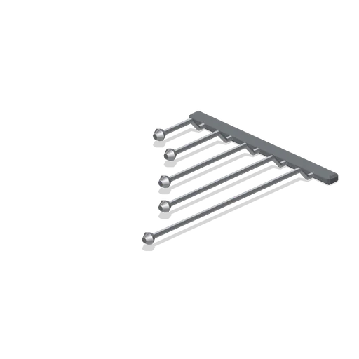 Gridwall hook set (Retail Store Fixtures and Mall)
