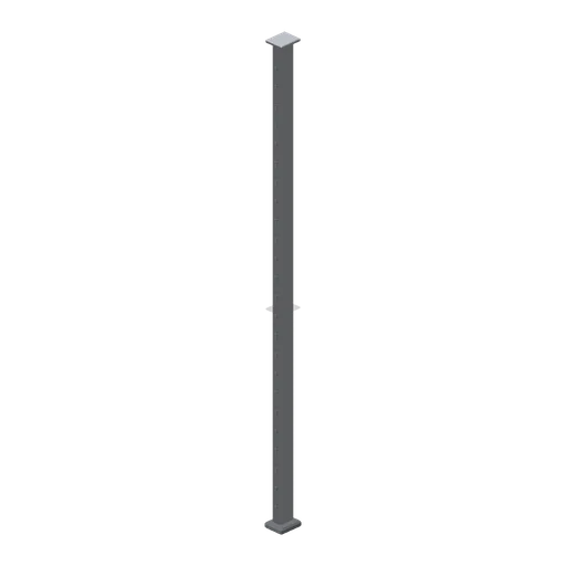 Slotted pilaster upright 2.4 m (Retail Store Fixtures and Mall)