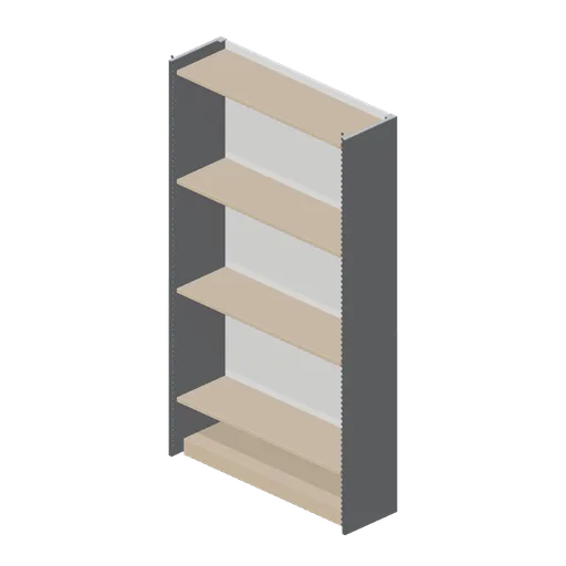 Perimeter wall bay 2.4 m (Retail Store Fixtures and Mall)
