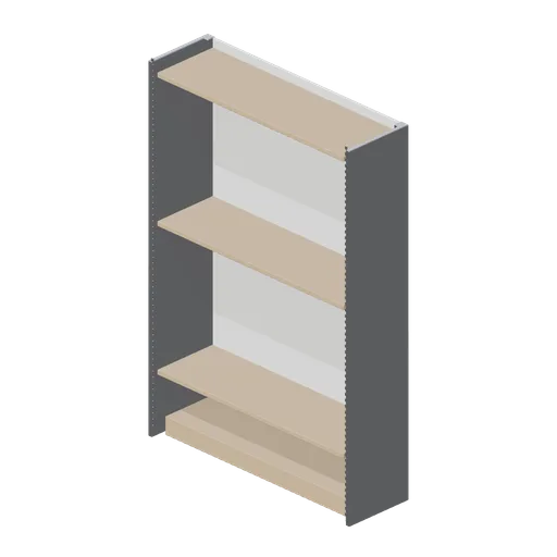 Perimeter wall bay 2 m (Retail Store Fixtures and Mall)