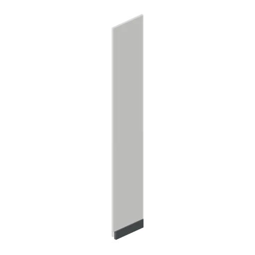 Perimeter wall bay end panel (Retail Store Fixtures and Mall)
