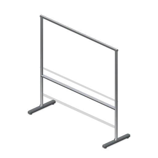 Straight hanging rail (Retail Store Fixtures and Mall)