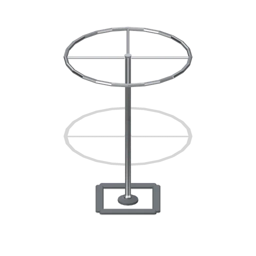 Round hanging rail (Retail Store Fixtures and Mall)