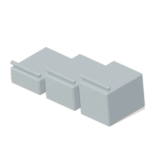 Shoe riser set (Retail Store Fixtures and Mall)
