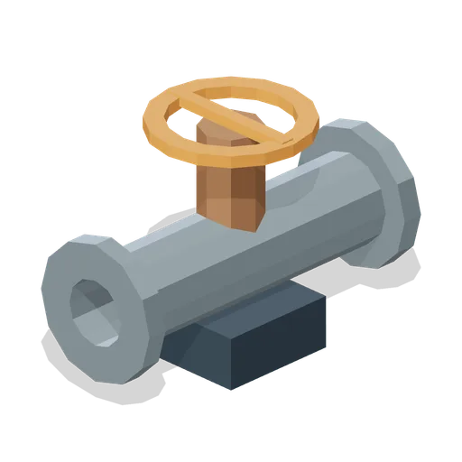 Handwheel shutoff valve (Factory Conveyor Network)