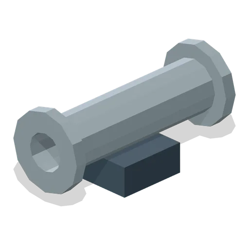 Flanged process pipe (Factory Conveyor Network)