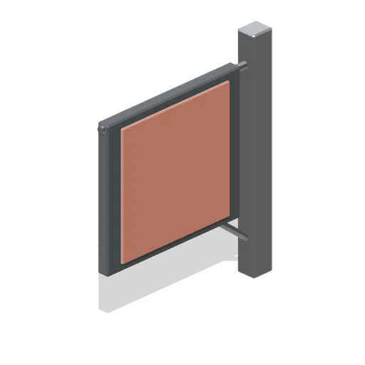 Projecting blade sign (Retail Store Fixtures and Mall)