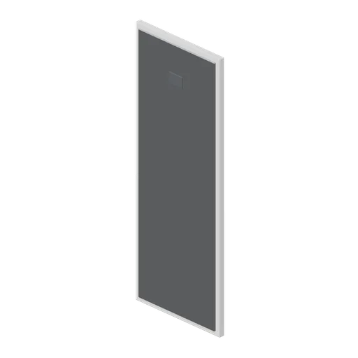 Service riser access panel (Retail Store Fixtures and Mall)