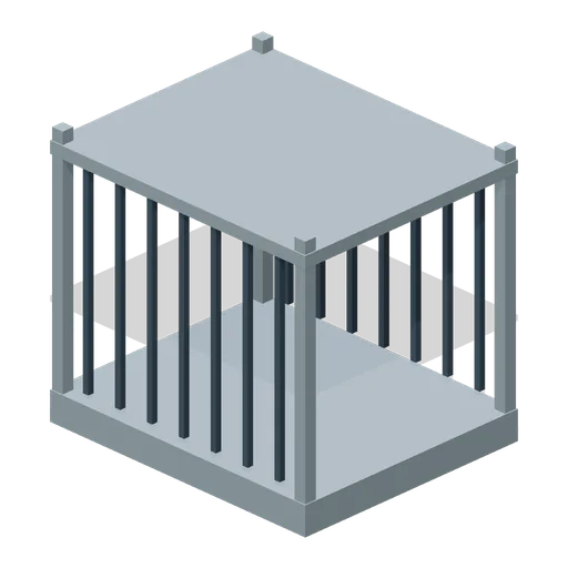 Mesh stillage cage (Factory Conveyor Network)
