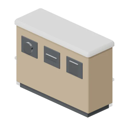 Concourse waste station (Retail Store Fixtures and Mall)
