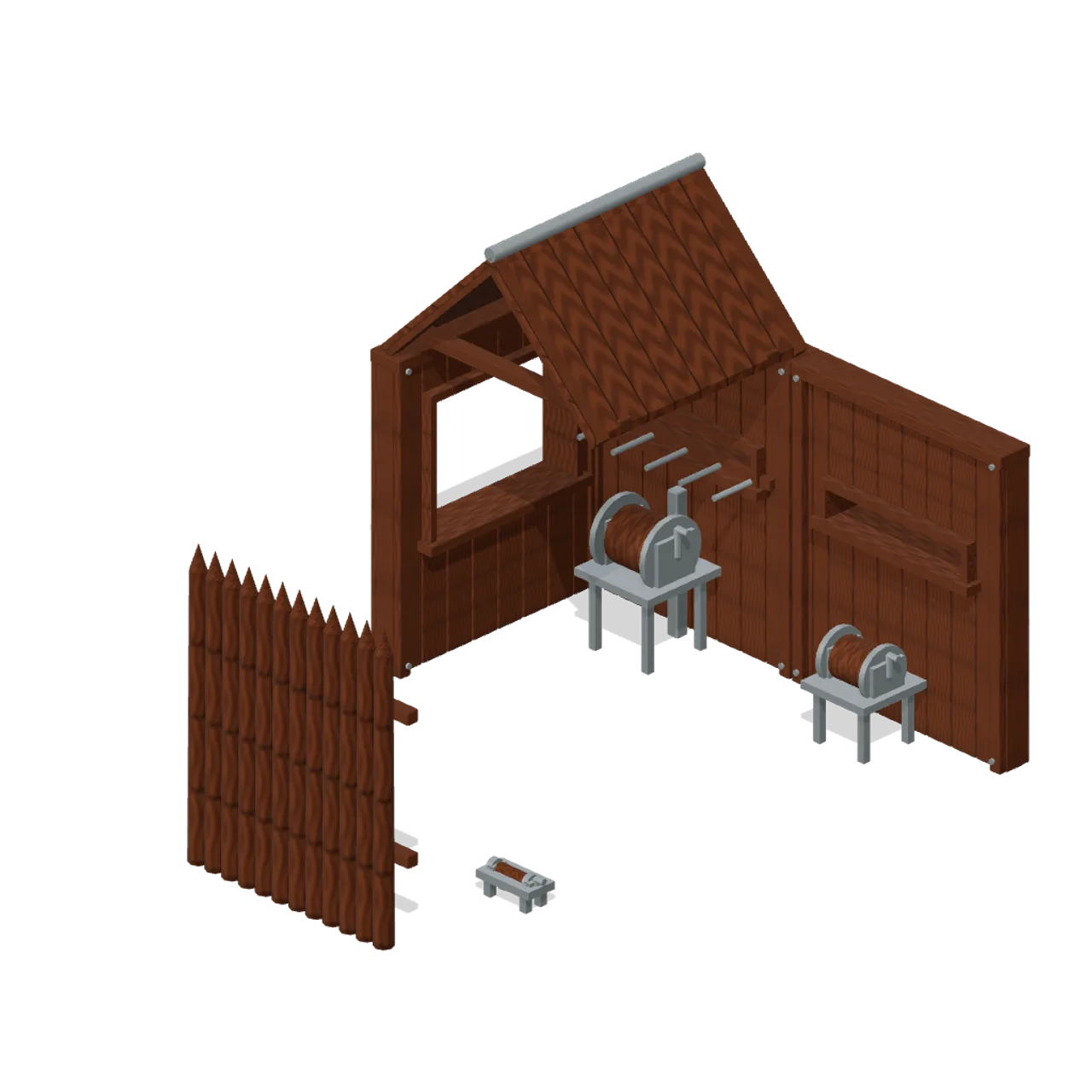 Fortified Compound Expansion assembled scene