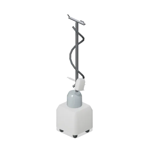 Upright garment steamer (Retail Store Fixtures and Mall)