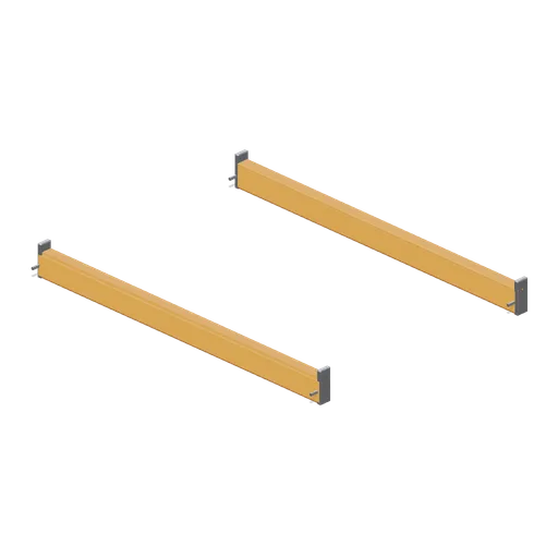 Pallet rack beam pair (Hardware Store and DIY Warehouse)