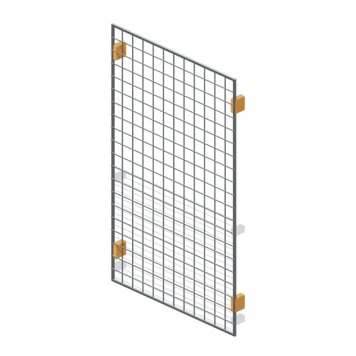 Rack safety mesh backing (Hardware Store and DIY Warehouse)