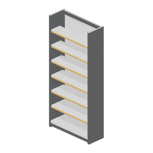 Shop shelving bay 3.0 m (Hardware Store and DIY Warehouse)