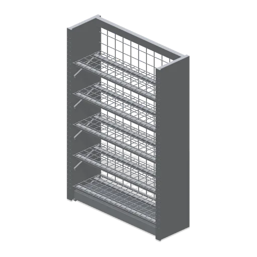 Wire shelf shop bay (Hardware Store and DIY Warehouse)
